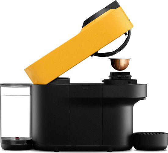 De'Longhi Nespresso Vertuo Pop ENV90.Y Geel: Compacte Koffiecupmachine met Centrifusion Technologie