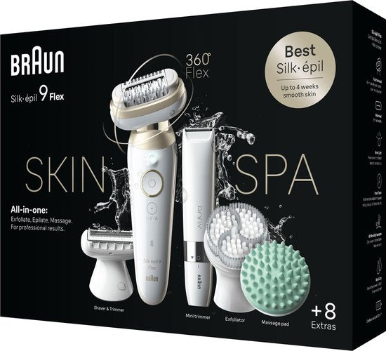 Braun Silk-épil 9 Flex 9-481 3D SkinSpa Epilator