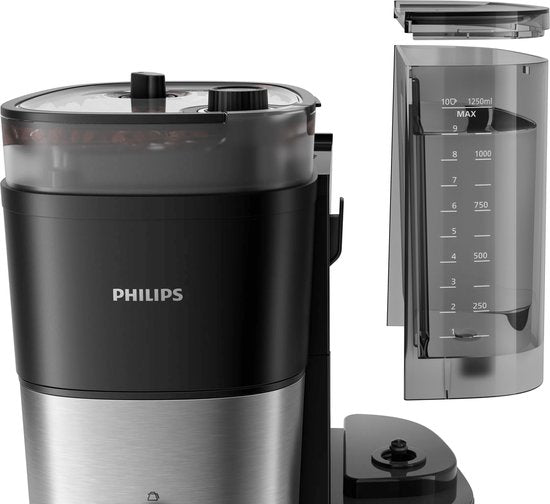 Philips All-in-1 Brew Filter Koffiezetapparaat HD7900/50 met Molen Zwart