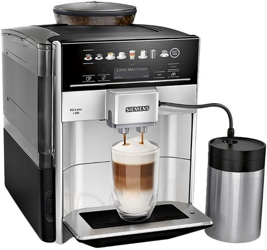 Siemens EQ6 Plus S300 TE653M11RW Volautomatische Espressomachine