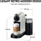De'Longhi Nespresso CitiZ & Milk EN267.WAE: Compacte Koffiecupmachine met Geïntegreerde Melkopschuimer Wit