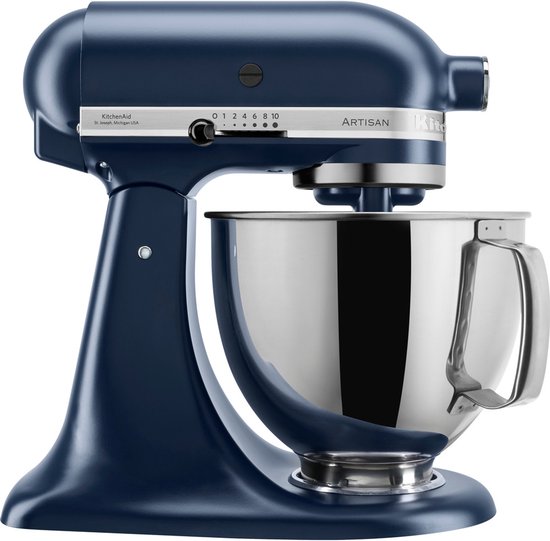 KitchenAid 5KSM175PSEIB Artisan Keukenmixer 300W 4,8L