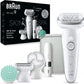 Braun Silk-épil 9 SkinSpa Epilator 9-381 Wit/Zilver