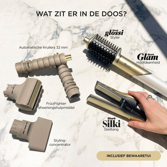 Shark Glam 5-in-1 Multistyler en Föhn HD6051SEU