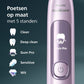 Philips Sonicare Advanced Clean Elektrische Tandenborstel Slim Kleurendisplay Lila