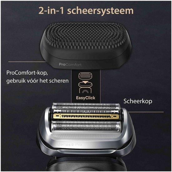 Braun Series 9 Pro+ Elektrisch Scheerapparaat 9590cc Zwart