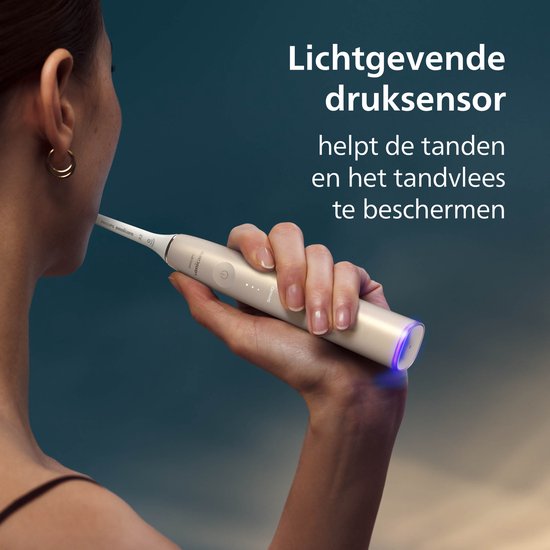 Philips Sonicare DiamondClean Prestige 9900: Slimme Elektrische Tandenborstel met SenseIQ AI | HX9992/11