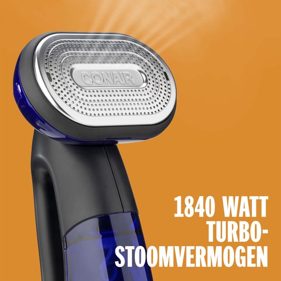 Conair Turbo ExtremeSteam 2-in-1 Handstomer & Strijkijzer: Snel, Krachtig, Compact