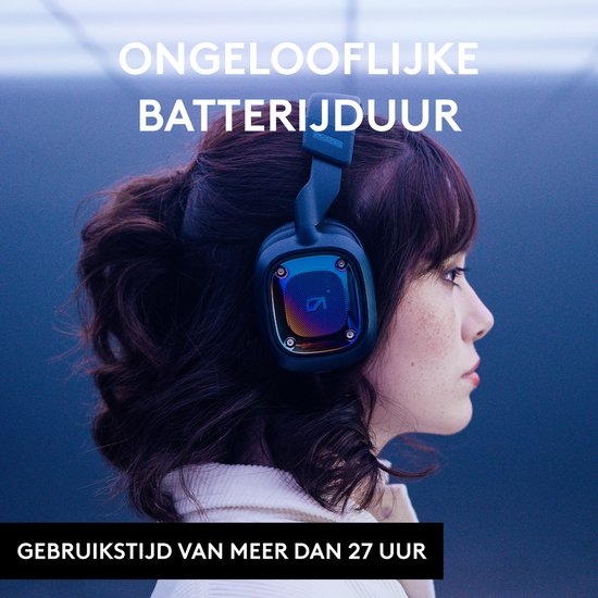 Logitech G Astro A30 Draadloze Gaming Headset Bluetooth Multi-Platform Playstation Lichtgewicht Navy