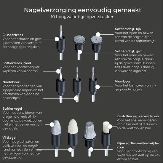 Beurer MP 84 Elektrische Nagelvijl
