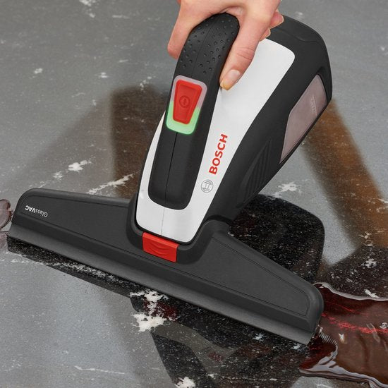 Bosch GlassVAC Ruitenreiniger - Compacte Handheld Raamzuiger voor Streepvrije Reiniging