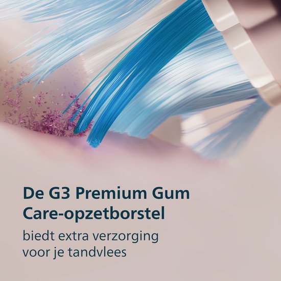 Philips Sonicare Advanced Clean Elektrische Tandenborstel Slim Kleurendisplay Lila