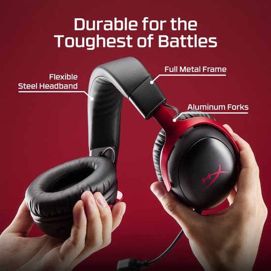HyperX Cloud III S Draadloze Gaming Headset Zwart