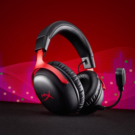 HyperX Cloud III S Draadloze Gaming Headset Zwart