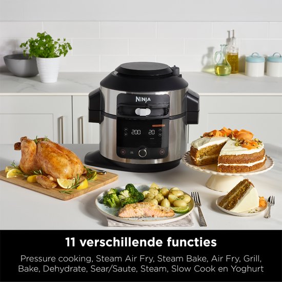 Ninja Foodi OL550EU Multicooker 11 Kookfuncties 6 Liter