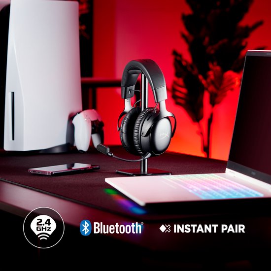 HyperX Cloud III S Draadloze Gaming Headset Zwart