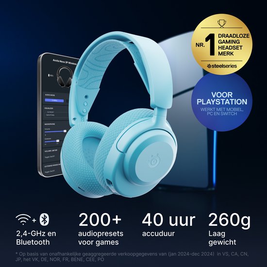 SteelSeries Arctis Nova 3P Draadloze Gaming Headset
