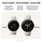 Google Pixel Watch 3 Geavanceerde Smartwatch 45mm - Zilver/Porselein met Fitbit Integratie