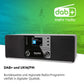 Technisat Digitradio 370 CD BT Zwart: DAB+, FM, CD, Bluetooth, USB Stereo Radio