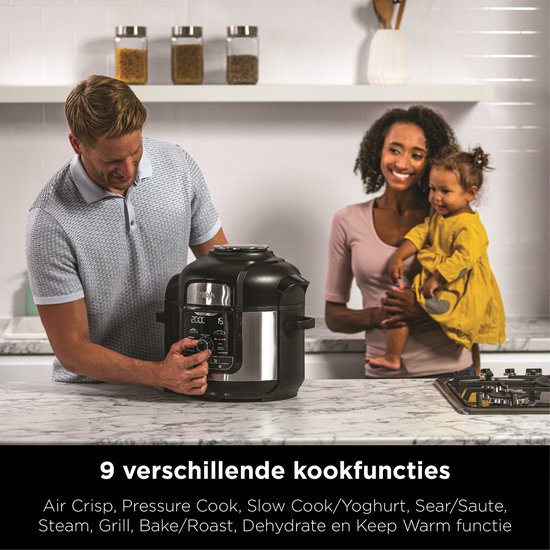 Ninja Foodi Max 9-in-1 OP500EU Multicooker 7,5 Liter