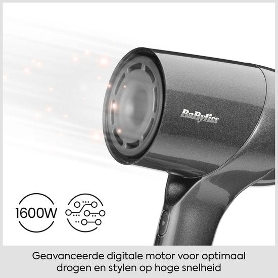 BaByliss Titanium Shine Föhn D6200DE