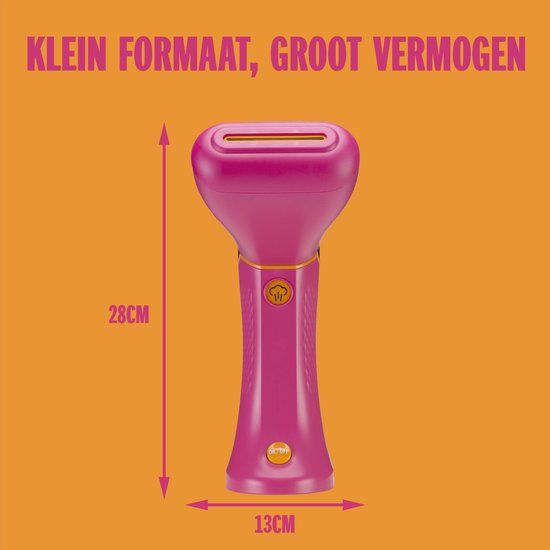 Conair Extreme Steam Roze Handstomer: Snel, Krachtig, Compact voor Reis & Thuis