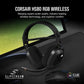 Corsair HS80 Draadloze RGB Gaming Headset