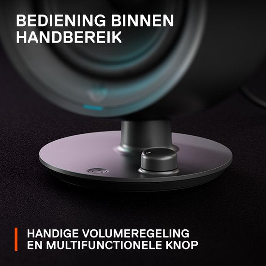 SteelSeries Arena 3 Gaming Speakers Zwart