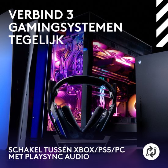 Logitech G Astro A50 Lightspeed Draadloze Gaming Headset Zwart