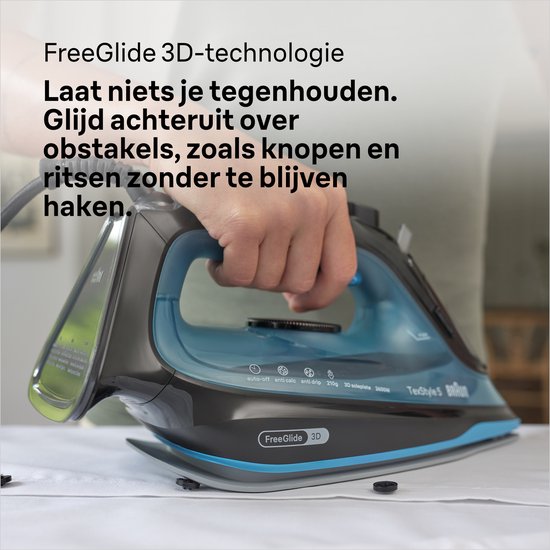 Braun TexStyle 5 SI5256BL Stoomstrijkijzer 2600W