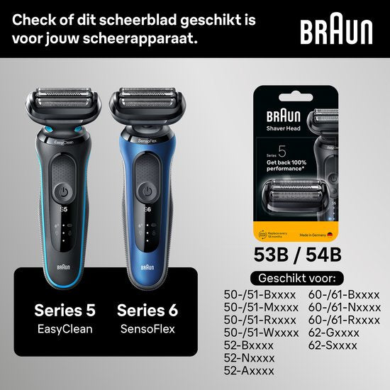 Braun Series 5 Elektrisch Scheerapparaat 52-B7000cc