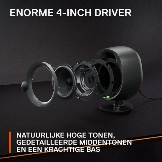 SteelSeries Arena 3 Gaming Speakers Zwart