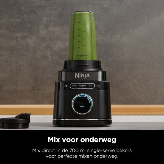 Ninja Detect 3-in-1 Foodprocessor Blender Smoothie Maker 1200W