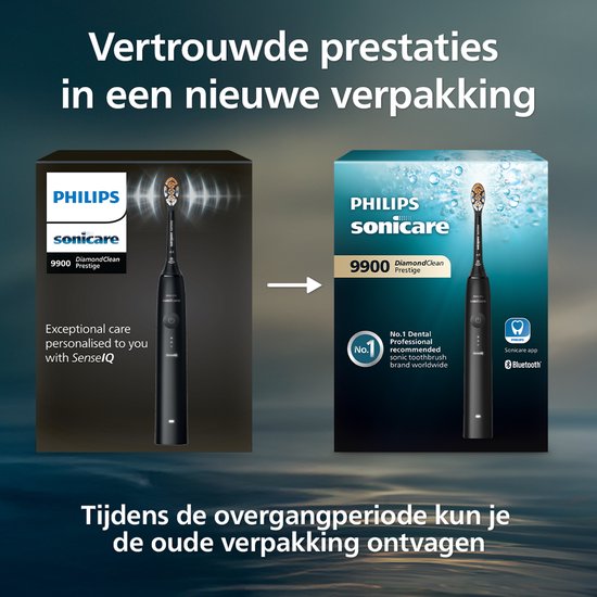 Philips Sonicare 6100 Series Elektrische Tandenborstel Gevoelige Tanden Lichtblauw