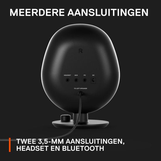 SteelSeries Arena 3 Gaming Speakers Zwart