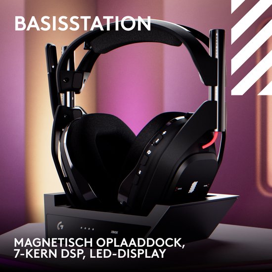 Logitech G Astro A50 Lightspeed Draadloze Gaming Headset Zwart