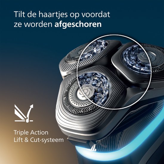Philips i9000 Prestige Elektrisch Scheerapparaat Mannen: Ultraglad Zilver, Nat & Droog