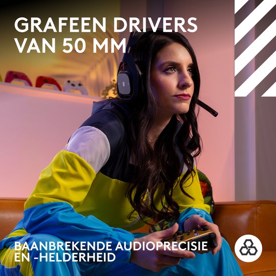 Logitech G Astro A50 Lightspeed Draadloze Gaming Headset Zwart
