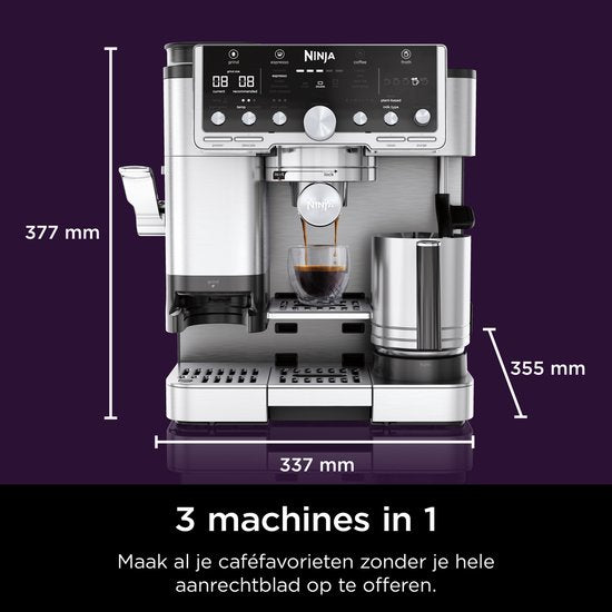 Ninja Luxe Café Pro ES701EU Espressomachine 1650W 2L