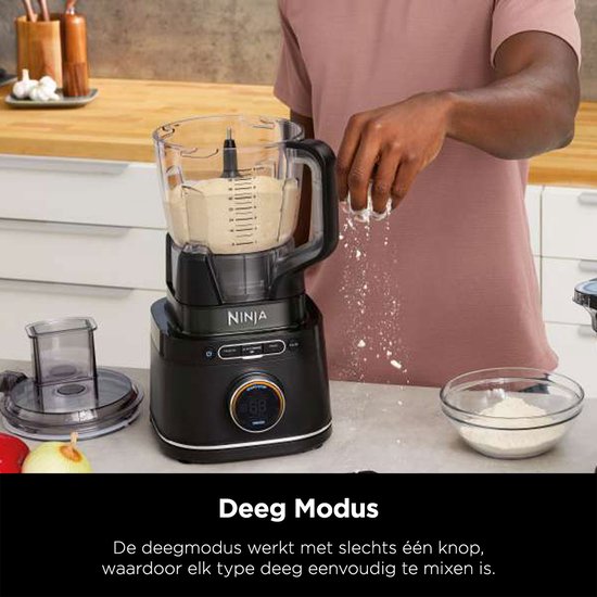 Ninja Detect 3-in-1 Foodprocessor Blender Smoothie Maker 1200W