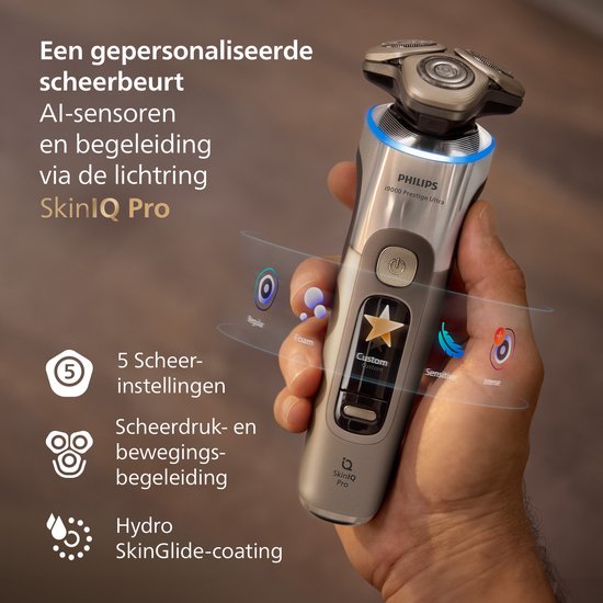 Philips i9000 Prestige Ultra XP9403/31 Elektrisch Scheerapparaat voor Mannen