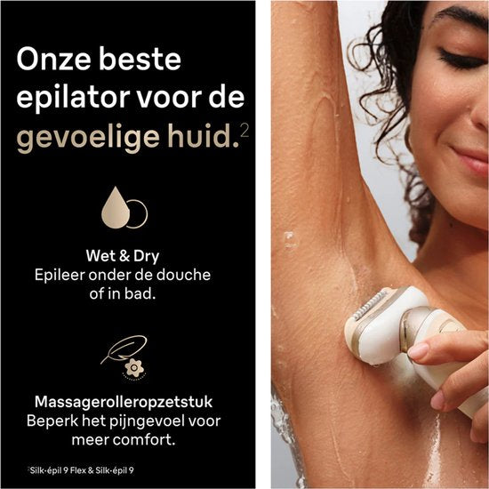 Braun Silk-épil 9 Flex 9-481 3D SkinSpa Epilator