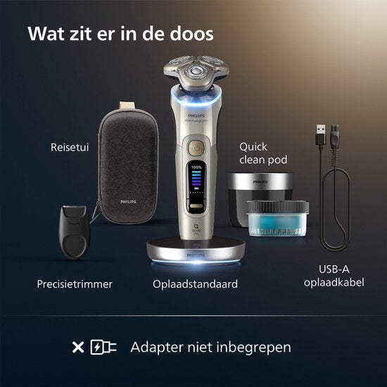 Philips i9000 Prestige Ultra XP9403/31 Elektrisch Scheerapparaat voor Mannen