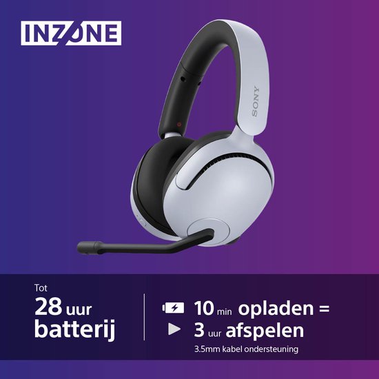 Sony INZONE H5 Draadloze Gaming Headset