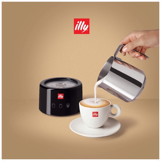 illy F280E Elektrische Melkopschuimer 650W 250ml