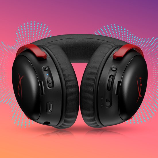 HyperX Cloud III S Draadloze Gaming Headset Zwart