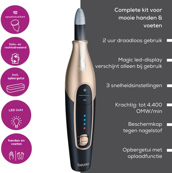 Beurer MP 84 Elektrische Nagelvijl