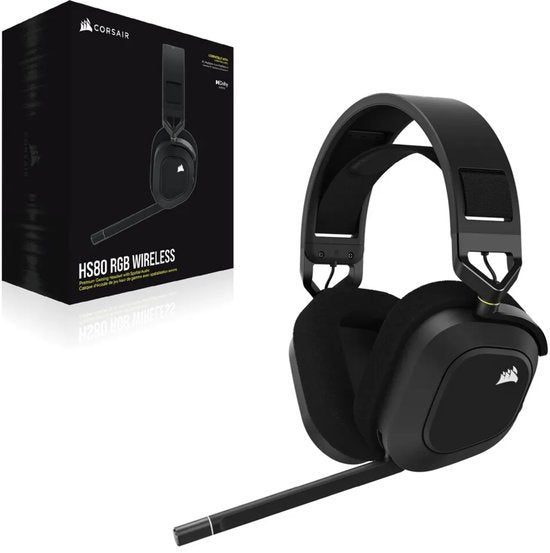 Corsair HS80 Draadloze RGB Gaming Headset