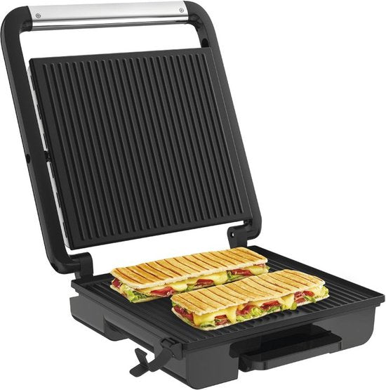 Tefal GC242D Inicio Grill Adjust Contactgrill RVS 2000 W