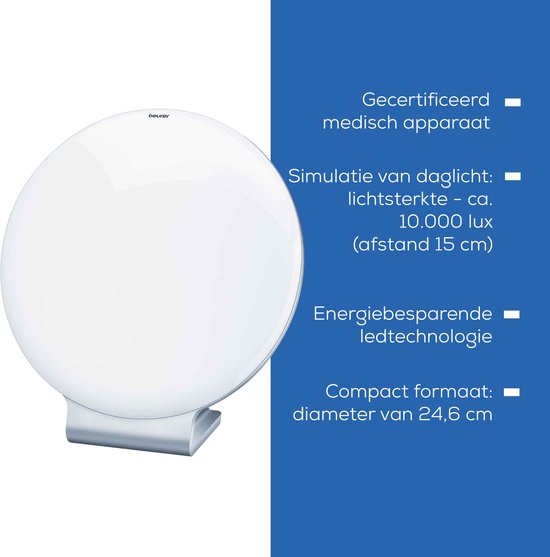 Beurer TL 50 Daglichtlamp 10000 Lux Wit